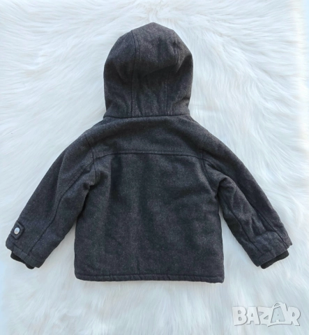 Детско палто F&F 60% вълна 2-3 години, снимка 5 - Детски якета и елеци - 52860187