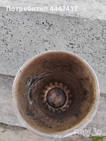 Стара Сребърна наградна чаша 1890г, снимка 10 - Други ценни предмети - 52537902