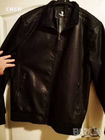 Кожено яке 4хл, снимка 10 - Якета - 31167288