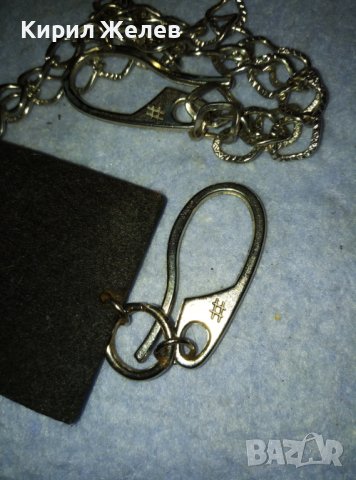 ИТАЛИАНСКИ МАРКОВ ФЕШЪН АРТ ЛАНЕЦ КЮСТЕК ВЕРИЖКА СИНДЖИР КЛЮЧОДЪРЖАТЕЛ за ДЖИНСИ ДЪНКИ КОЛАН 39255, снимка 8 - Колиета, медальони, синджири - 42088178