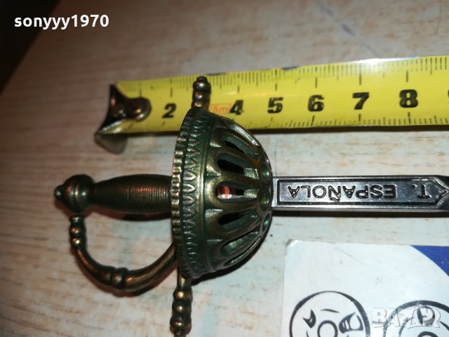 spanish t. 19см-меч/сабя/рапира 2311201923, снимка 15 - Колекции - 30888819