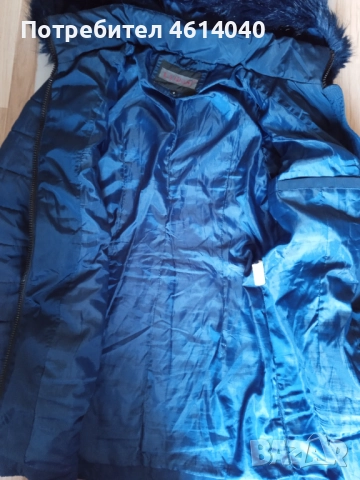 Яке топло с качулка  размер S, снимка 7 - Якета - 52937429
