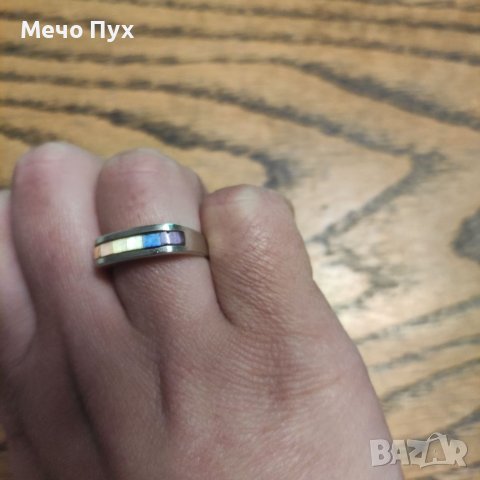 Сребърен пръстен (5), снимка 3 - Пръстени - 40523164