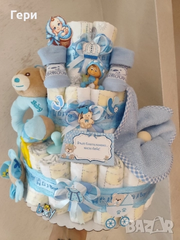 Торти от памперси Pampers premium care2