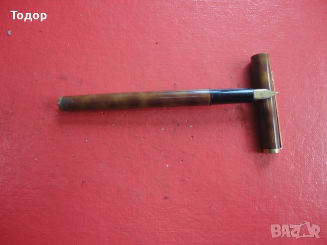 Немска позлатена писалка , снимка 2 - Колекции - 40678667