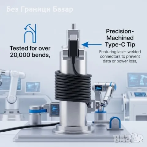 Нова Компактно HP лаптоп зарядно 65W GaN USB-C USB-A UK адаптер контакт, снимка 3 - Лаптоп аксесоари - 55942967