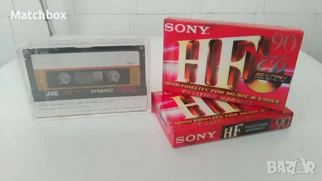 Аудио касети SONY 90 JVC 60 - НОВИ