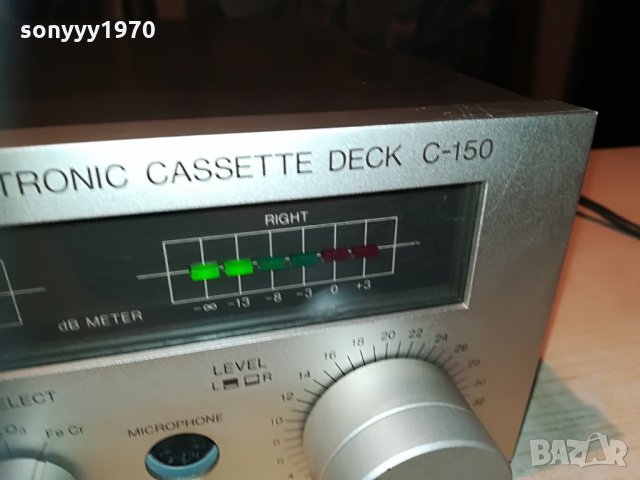 blaupunkt c-150 deck-produced japan, снимка 9 - Декове - 29775795