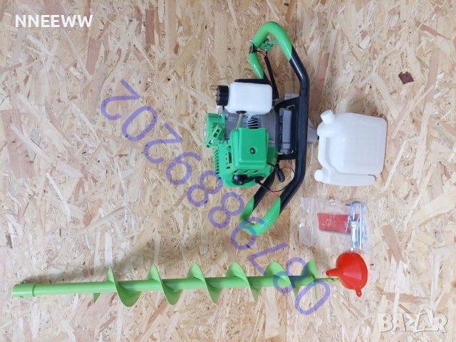 Бензинов Свредел ТАЙГА 52cc , снимка 2 - Градинска техника - 38362776