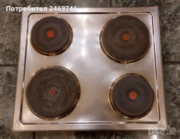 Кухненски плот хром BOSCH за вграждане с 4 бързо нагряващи котлона 