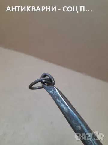 Стар Ръчно Кован Ръжен За Барбекю Камина Печки., снимка 3 - Антикварни и старинни предмети - 48466146