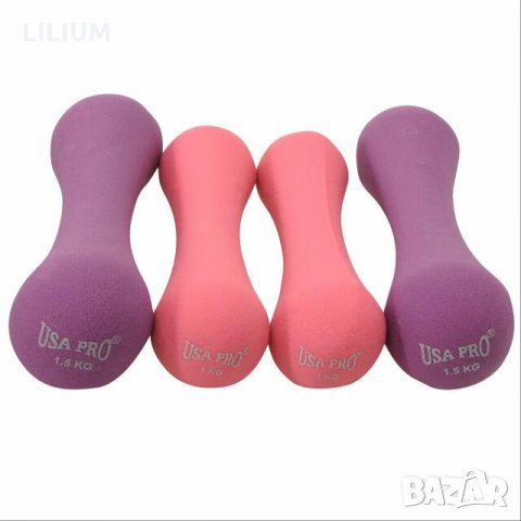 Комплект гири USA PRO, снимка 2 - Фитнес уреди - 30045438