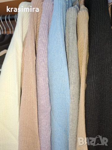 Къси блузки с дантелка в седем цвята , снимка 11 - Блузи с дълъг ръкав и пуловери - 42807344