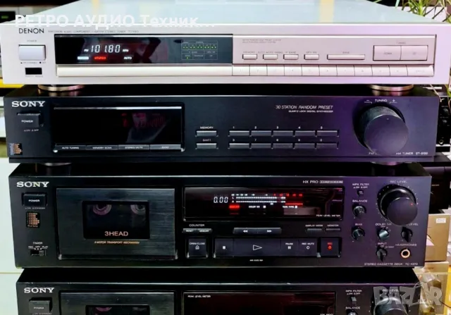 Висок клас AM/FM цифров стерео тунер DENON, 
mod. TU-660

, снимка 1