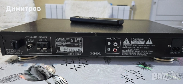 Продавам тунер DENON TU580RD, снимка 3 - Ресийвъри, усилватели, смесителни пултове - 54317265