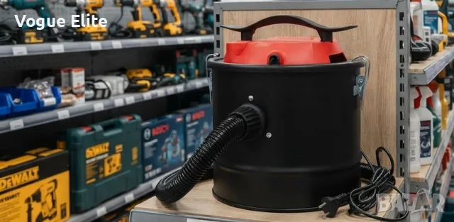 Прахосмукачка за пепел 800 W с 10 L контейнер