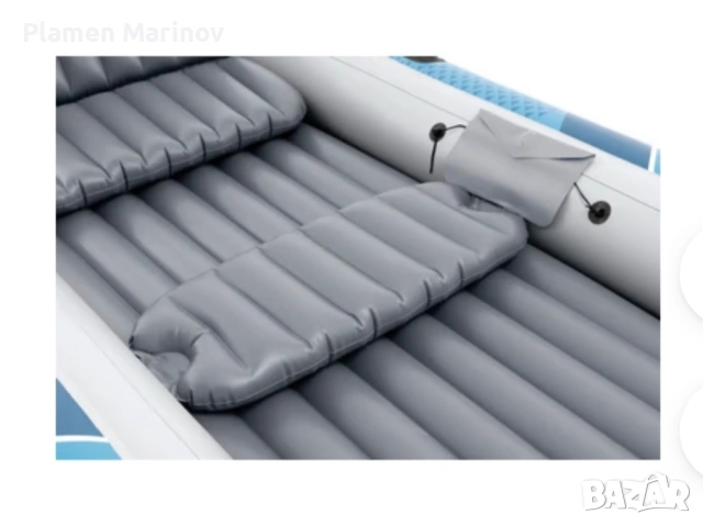 надуваема 5 места лодка с извънбордов електрически мотор , снимка 4 - Водни спортове - 53968267