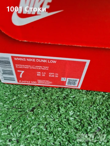 Nike Dunk Low Оригинални 38номер, снимка 5 - Маратонки - 50964288