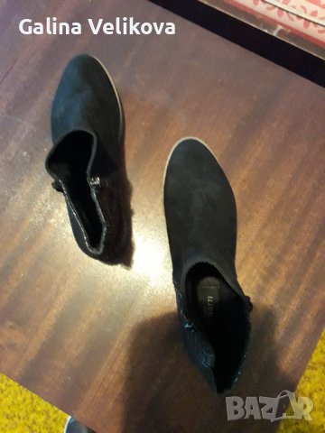 Боти кожа чисто нови 40номер, снимка 2 - Дамски боти - 40543389