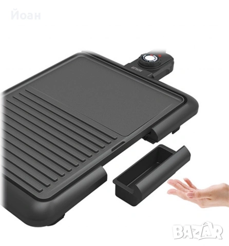 Електрическа бездимна скара, снимка 4 - Скари - 53123391