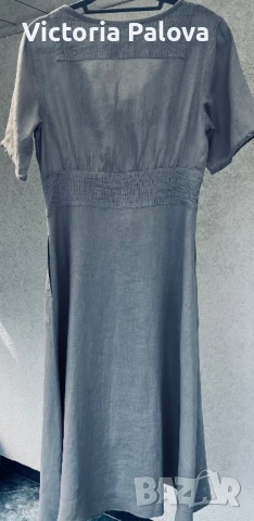 Нова дизайнерска рокля  GUDRUN SJÖDÉN лен, Швеция, снимка 16 - Рокли - 50984632