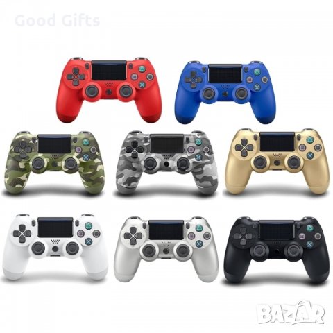 Безжичен Джойстик SONY DUALSHOCK 4 ПС4 PS4 Плейстейшън + ПОДАРЪК USB кабел , ПС4 контролер, снимка 2 - Аксесоари - 35489402