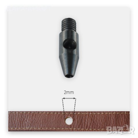 Замби за прецизни отвори - 2мм до 12мм, за работа с ръчна преса TEP2, снимка 2 - Други инструменти - 42325480