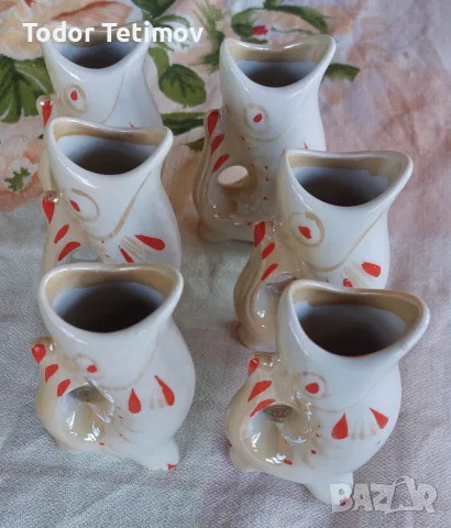 СССР порцеланови чашки, снимка 2 - Антикварни и старинни предмети - 56149888