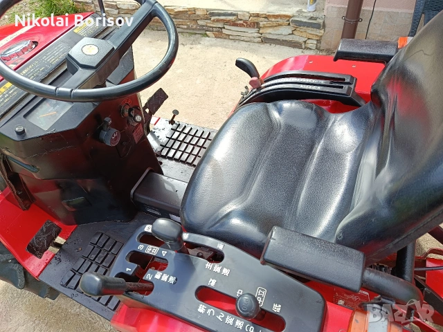 Японски трактор Mitsubishi MT155, снимка 6 - Селскостопанска техника - 54296752