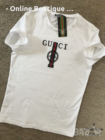 GUCCI мъжка тениска КОД 3, снимка 1 - Тениски - 31829735