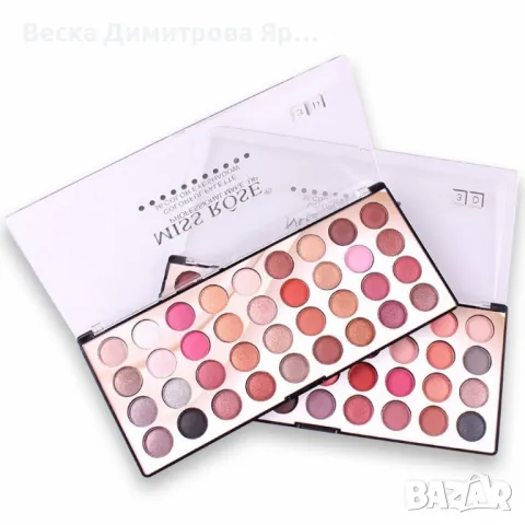 Цветни сенки за очи 3D MISS ROSE