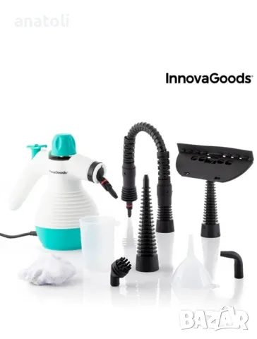 чисто нов Многофункционален ръчен изпарител с аксесоари 9 в 1 Steany Innova 3 Bar 1000W от Германия , снимка 6 - Други стоки за дома - 49280298