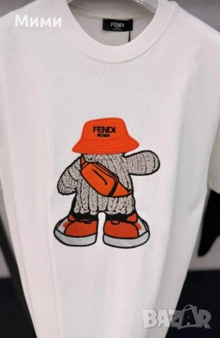 Мъжки тениски Fendi, снимка 3 - Тениски - 54229586