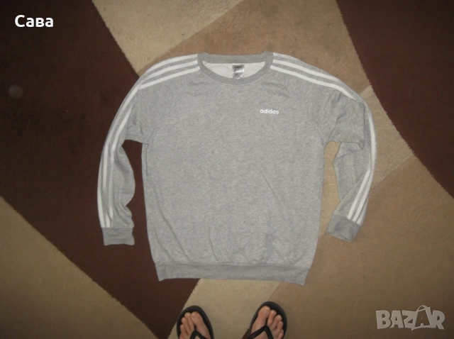 Ватирана блуза ADIDAS  мъжка,М, снимка 2 - Спортни дрехи, екипи - 52181481