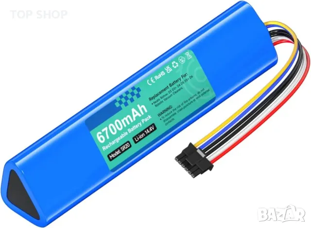 CITYORK 14.4V 6700mAh батерия, съвместима с прахосмукачка робот Neato Botvac D3 D3+ D5 D5+ D6 D7