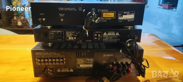 Сет Denon, снимка 10 - Ресийвъри, усилватели, смесителни пултове - 49599011