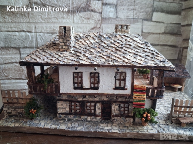 Макети на къщи-ръчна изработка., снимка 3 - Декорация за дома - 52870976
