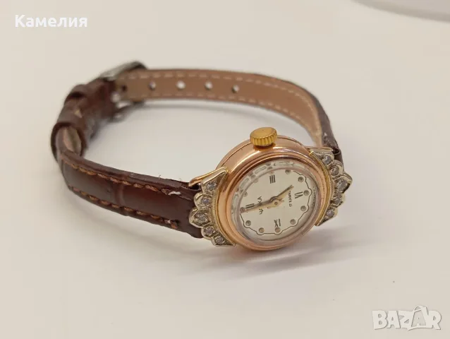 Руски златен часовник, снимка 2 - Дамски - 55777157
