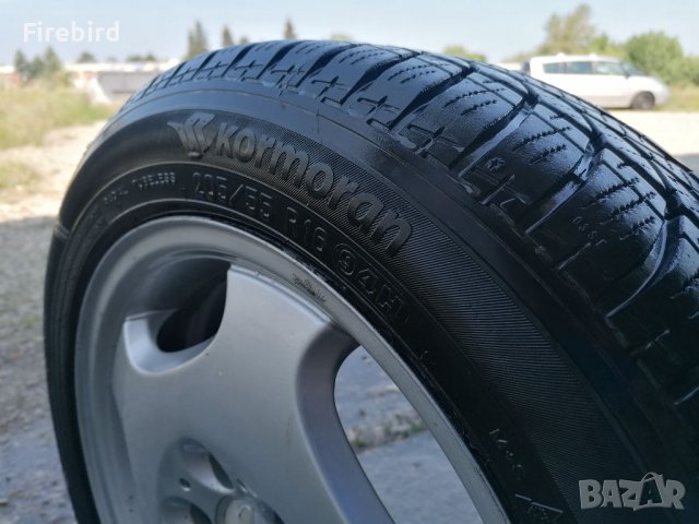 Алуминиеви джанти Mercedes 16 цола + гуми 205 55 16 Kormoran, снимка 6 - Гуми и джанти - 36987182