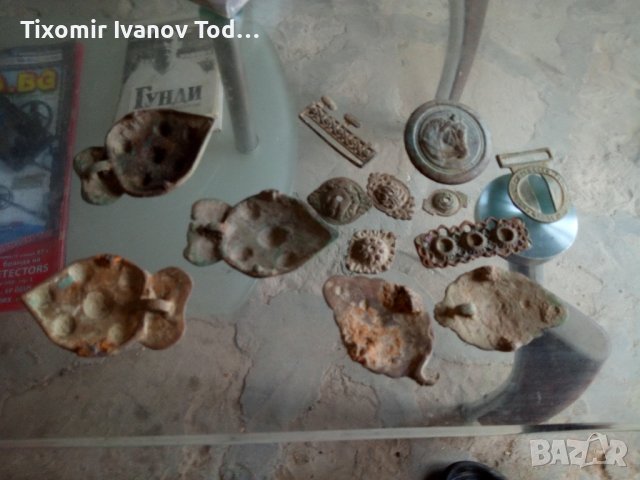 Стари пафти и украшения за конски амониции, снимка 1 - Колекции - 37765106