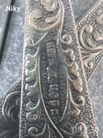 Руски лъжици 17 см., снимка 2 - Антикварни и старинни предмети - 51658085