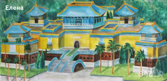 Продавам акварелни картини, снимка 3 - Картини - 48776205