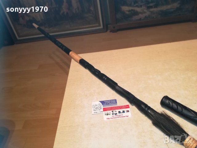 *копие с резба и метален връх 147см 1411201257, снимка 2 - Колекции - 30784255