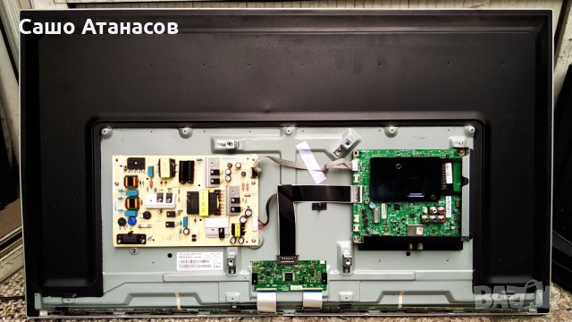 PHILIPS 43PUS6554/12 със счупена матрица ,715GA052-P01-000-003H ,715G9907-M0G-B00-005G ,6870C-0769A, снимка 4 - Части и Платки - 29504800