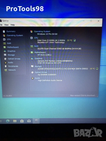 HP Probook 450 G3 I5/SSD, снимка 3 - Лаптопи за дома - 55802406