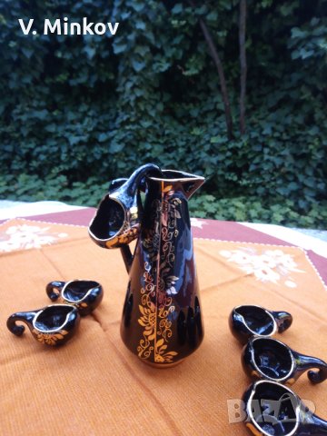 Керамичен сервиз за ракия, снимка 4 - Сервизи - 34326587