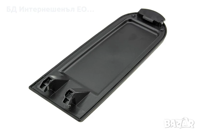 3B0867173  Капак за подлакътник с бутон, Volkswagen VW , Skoda, Черен, Кожа, снимка 2 - Части - 50992235