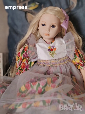 Намалена Порцеланова кукла Pauline , снимка 5 - Колекции - 52913246