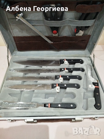 Комплект прибори за стекове  ROSENBAUM  SOLINGEN 22 части, снимка 7 - Прибори за хранене, готвене и сервиране - 53082837