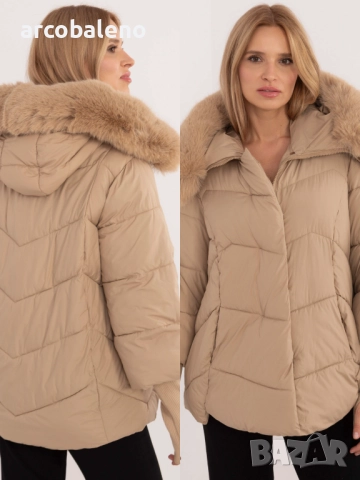 Дамско ватирано зимно яке, 5цвята , снимка 13 - Якета - 51827113